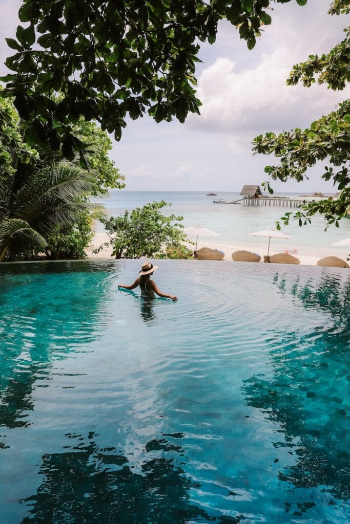 Yachting and exotic scenery