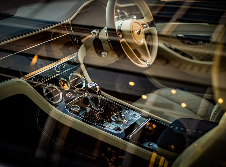 interior view of a Ultra-Luxury Car