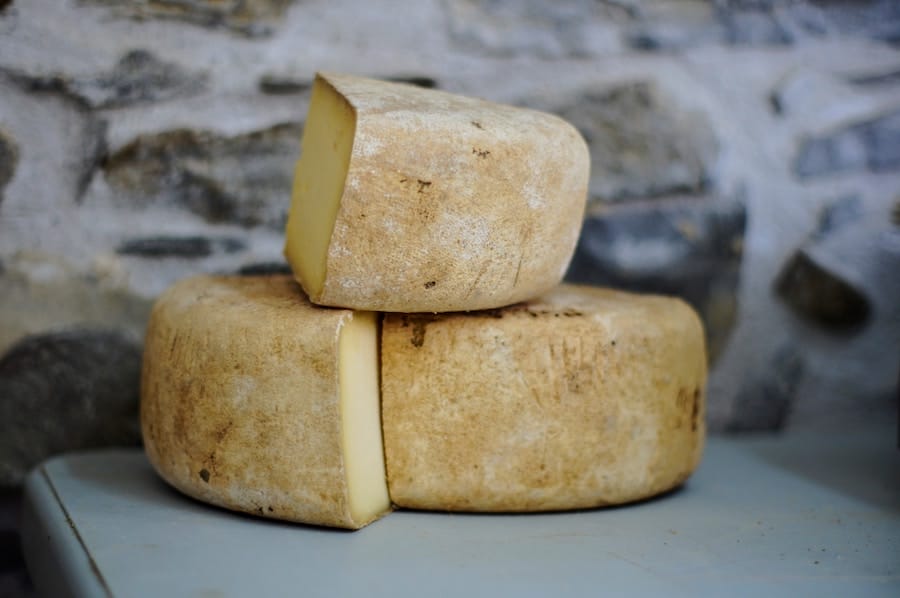 half rounds of Artisanal Cheese